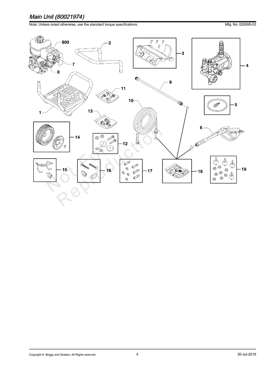 BRIGGS AND STRATTON, 020595-03, IPL.4